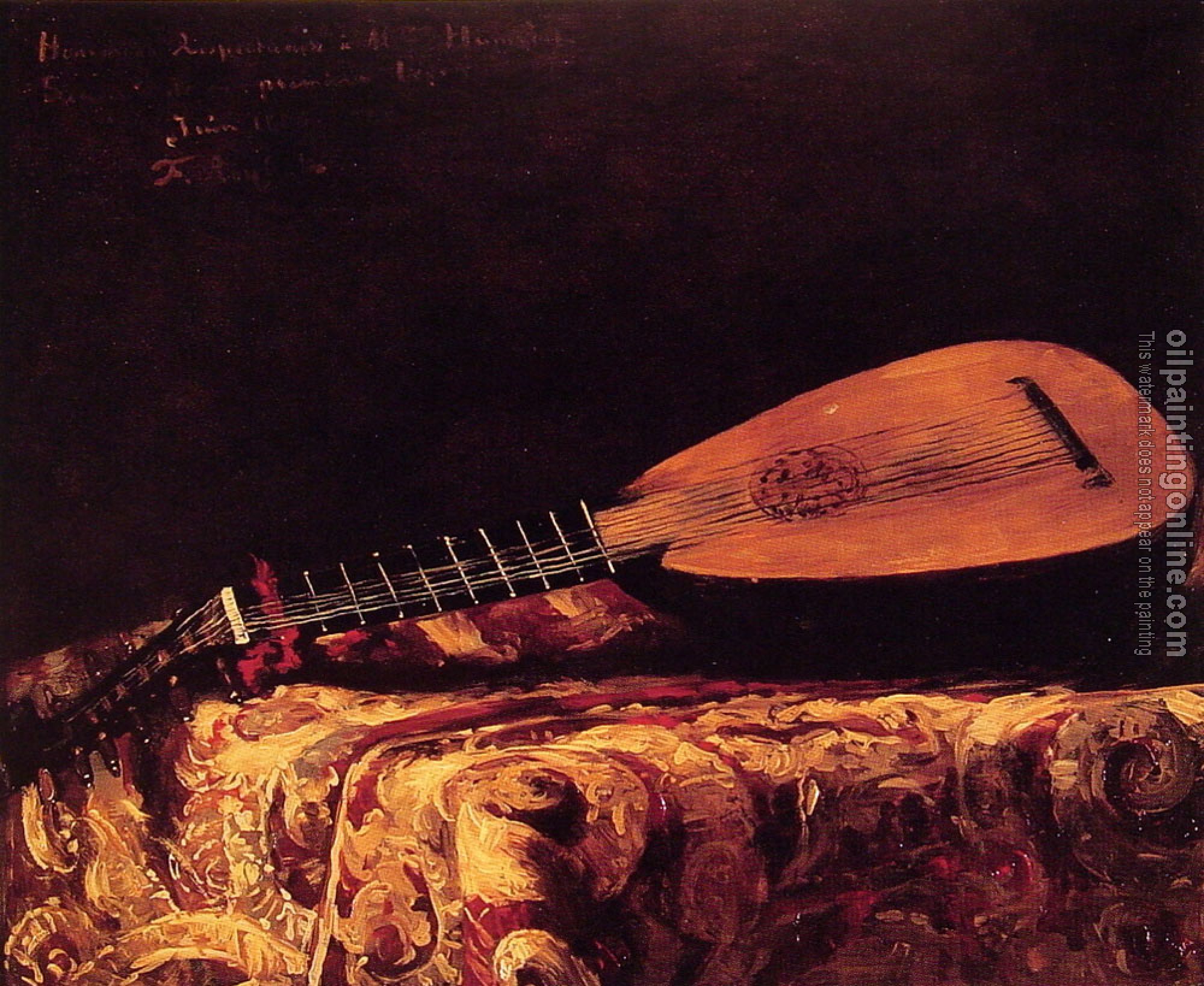 Ferdinand Roybet - The Mandolin